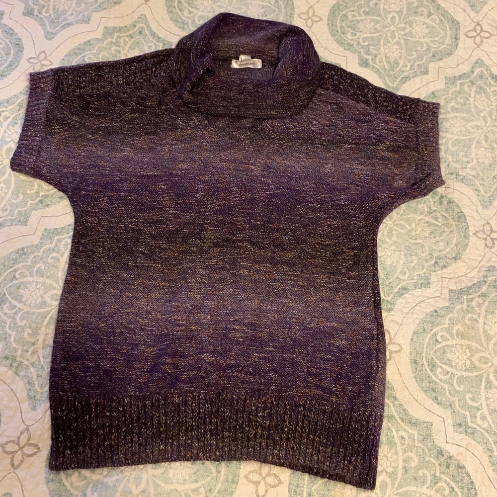 Ombré purple sweater- wear on its own or as a layer